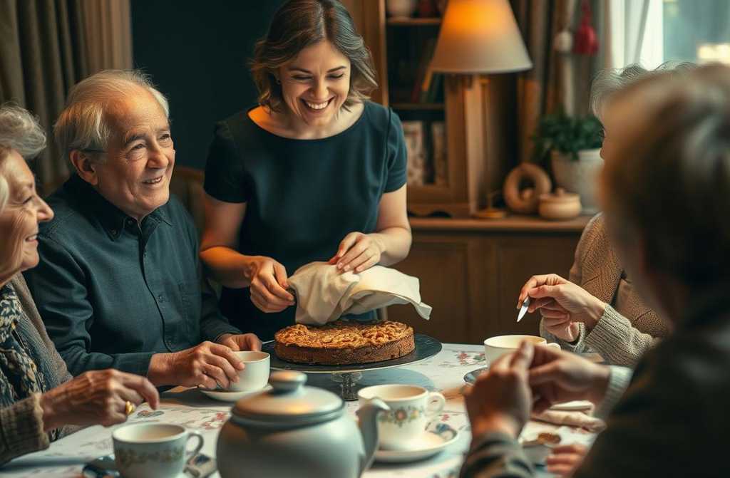 Приглашение от родителей жены: открытие ослепительного стола