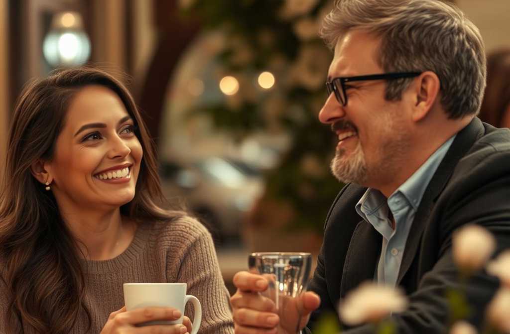 Он встречает бывшую жену, а зависть раскрашивает его щеки в зелёный цвет.