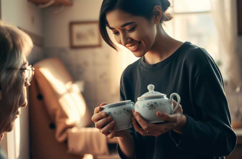 Дорогая мама, твой совет о щедрости вдохновил меня: я передала твою помощь тете.