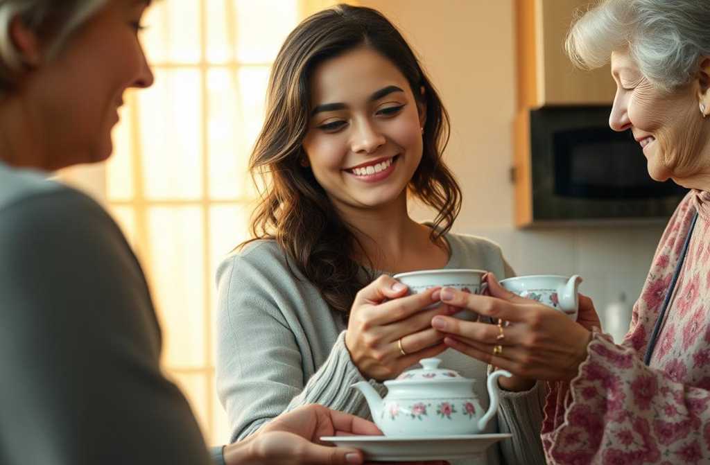 Дорогая мама, твой совет о щедрости вдохновил меня: я предложила твою помощь тете.
